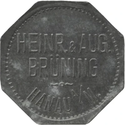 10 Pfennigs - Hanau (Heinr. and Aug. Brüning) ND front