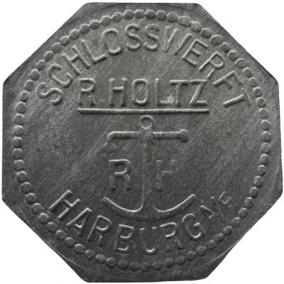 10 Pfennigs - Harburg (Schlosswerft R. Holtz) ND front