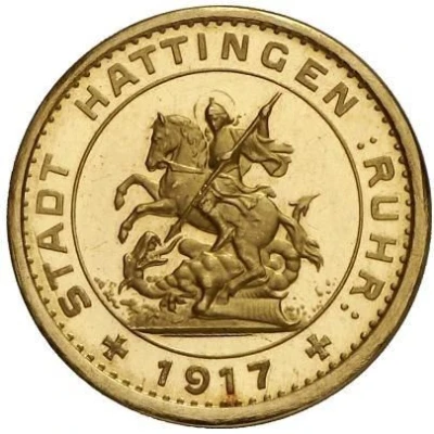 10 Pfennigs - Hattingen Pattern front