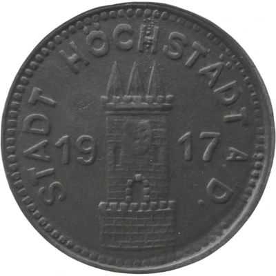 10 Pfennigs - Höchstädt a. D. front