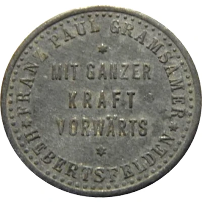 10 Pfennigs - Hebertsfelden Franz Paul Gramsamer front