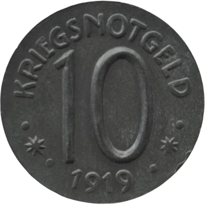 10 Pfennigs - Hersfeld back