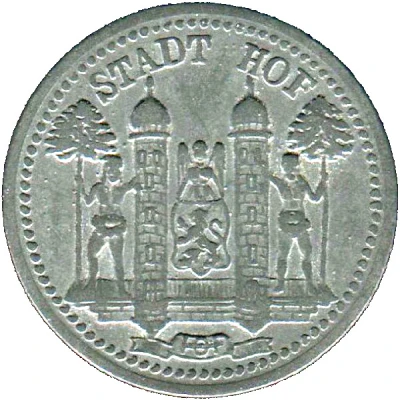 10 Pfennigs - Hof front