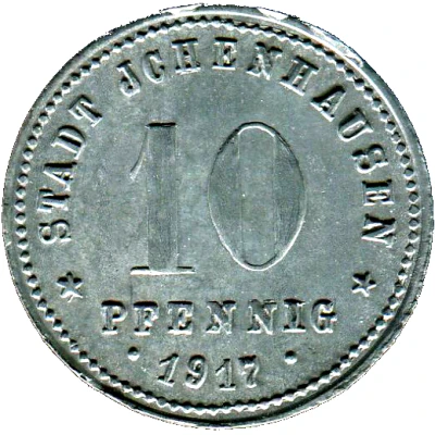 10 Pfennigs - Ichenhausen front