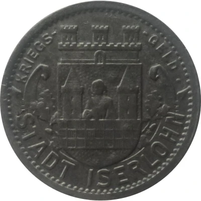 10 Pfennigs - Iserlohn front