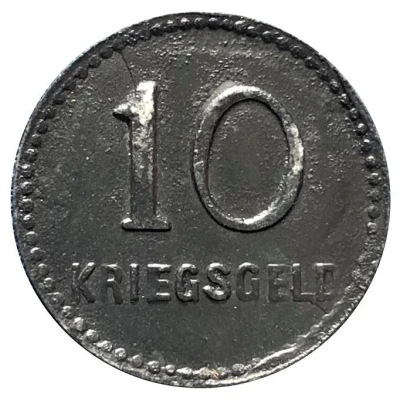 10 Pfennigs - Kaiserslautern back