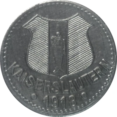 10 Pfennigs - Kaiserslautern front