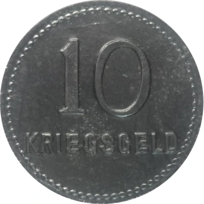 10 Pfennigs - Kaiserslautern back