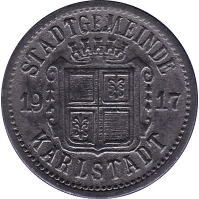 10 Pfennigs - Karlstadt front