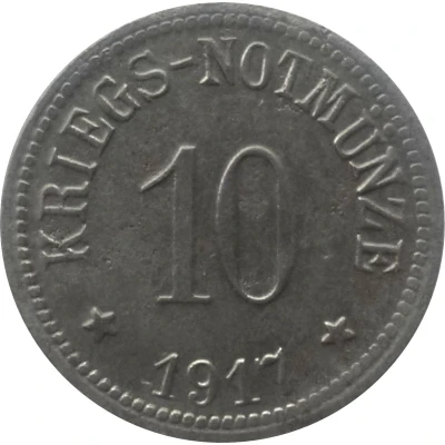 10 Pfennigs - Kirchenlamitz back