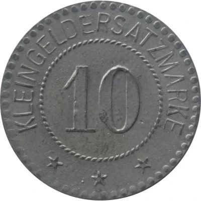 10 Pfennigs - Königsberg, Franken ND back