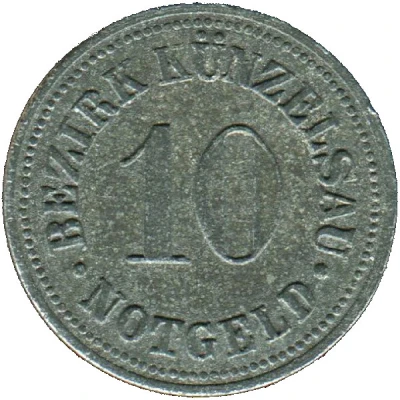 10 Pfennigs - Künzelsau front