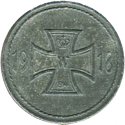 10 Pfennigs - Künzelsau back