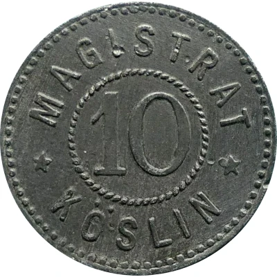 10 Pfennigs - Köslin ND front