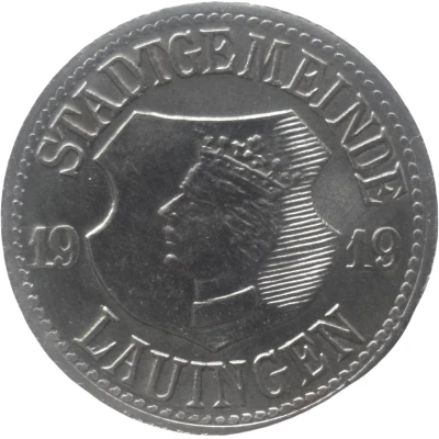 10 Pfennigs - Lauingen front