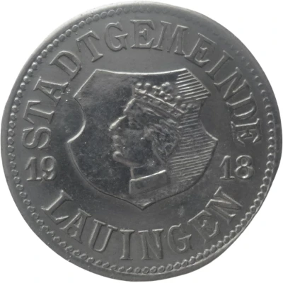 10 Pfennigs - Lauingen front