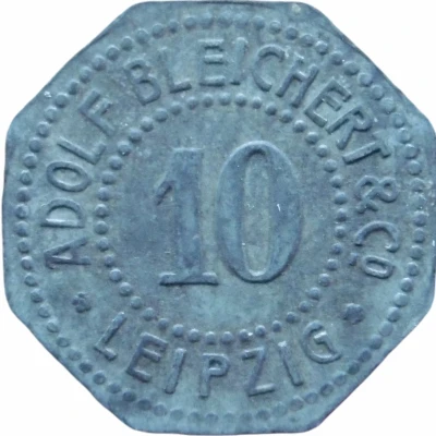 10 Pfennigs - Leipzig (Adolf Bleichert and Co) ND front