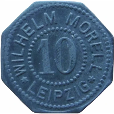 10 Pfennigs - Leipzig (Wilhelm Morell) ND front