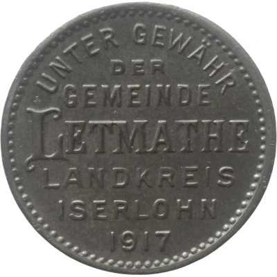 10 Pfennigs - Letmathe front