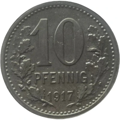 10 Pfennigs - Letmathe back