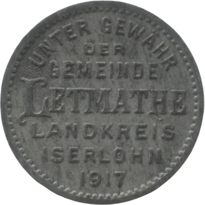 10 Pfennigs - Letmathe front