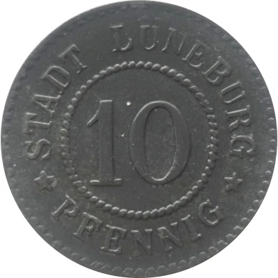 10 Pfennigs - Lüneburg ND front