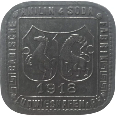 10 Pfennigs - Ludwigshafen am Rhein BASF front