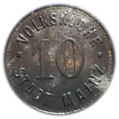 10 Pfennigs - Mainz (Volksküche) ND front