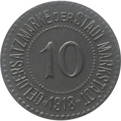 10 Pfennigs - Markstädt front