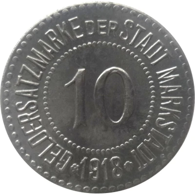 10 Pfennigs - Markstädt front