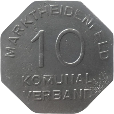 10 Pfennigs - Marktheidenfeld front