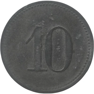 10 Pfennigs - Marktleuthen back