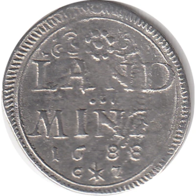 10 Pfennigs - Maximilian II Emanuel back