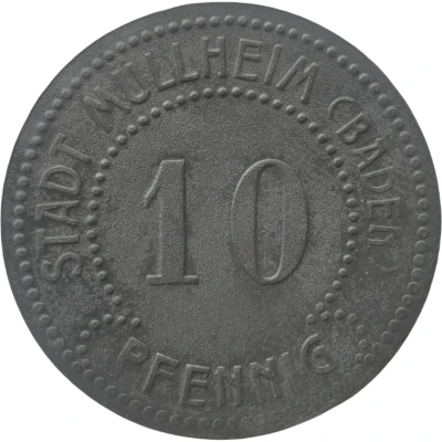 10 Pfennigs - Müllheim ND front