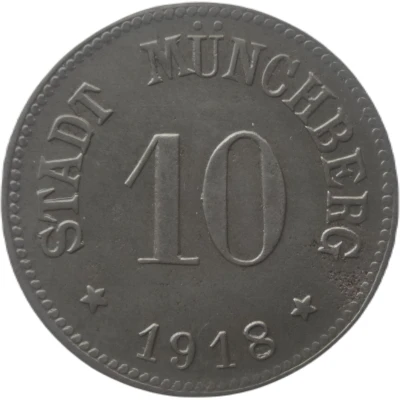 10 Pfennigs - Münchberg front