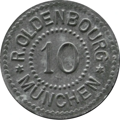 10 Pfennigs - München (R. Oldenbourg) ND front