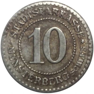 10 Pfennigs - Münsterberg front