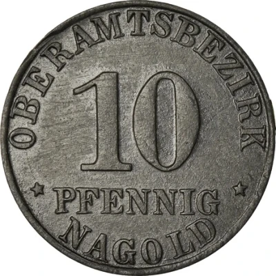 10 Pfennigs - Nagold front