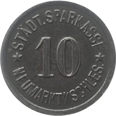 10 Pfennigs - Neumarkt Schlesien front