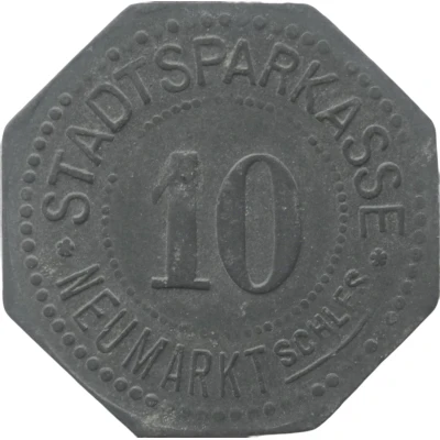 10 Pfennigs - Neumarkt Schlesien front