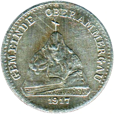 10 Pfennigs - Oberammergau front