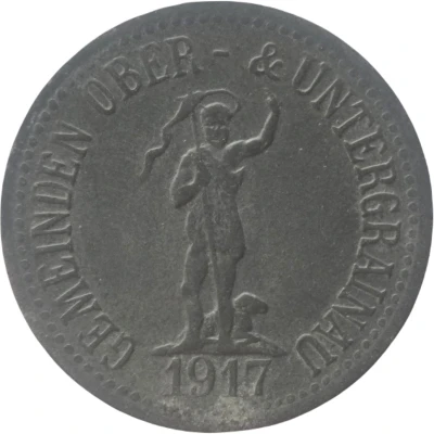 10 Pfennigs - Obergrainau u. Untergrainau front