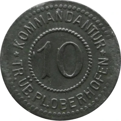 10 Pfennigs - Oberhofen (Kommandantur) ND front