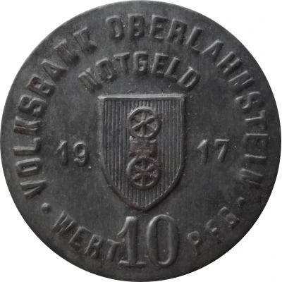 10 Pfennigs - Oberlahnstein front