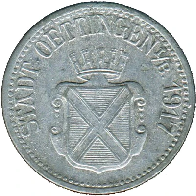 10 Pfennigs - Oettingen front