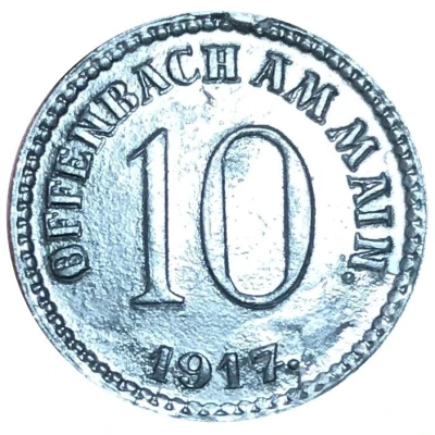 10 Pfennigs - Offenbach am Main front