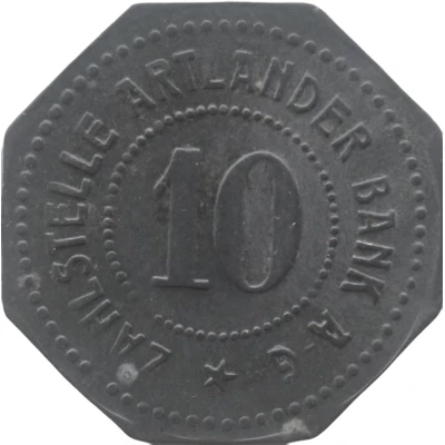 10 Pfennigs - Quakenbrück back