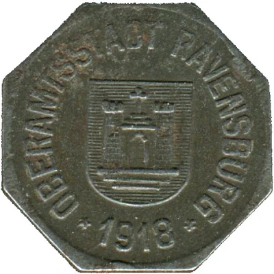 10 Pfennigs - Ravensburg front