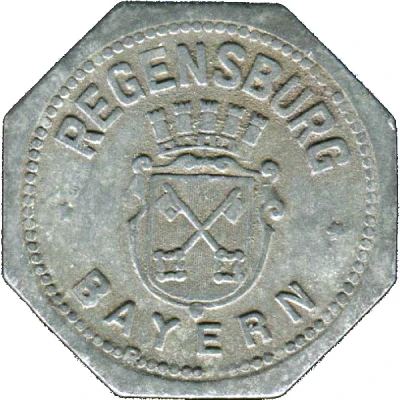 10 Pfennigs - Regensburg ND front