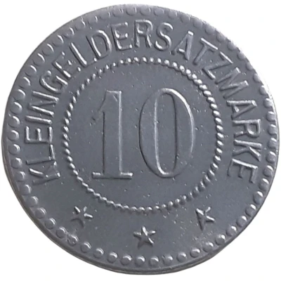 10 Pfennigs - Riesenburg back